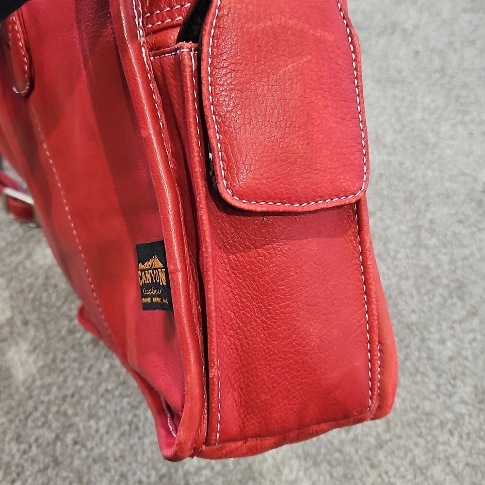 Red Canyon Outback Leather Brief Arkansas Razorbacks - Picture 15 of 16